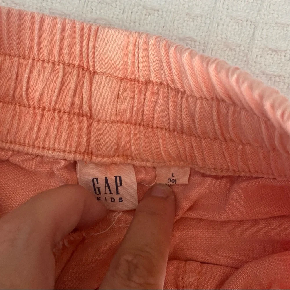 GAP kids garment dyed light orange Shorts size 10